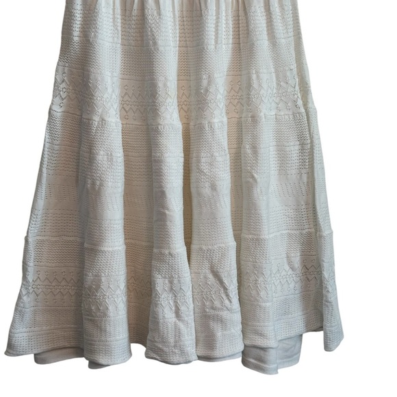 Lauren Ralph Lauren White Knit Sleeveless Dress - Picture 3 of 8